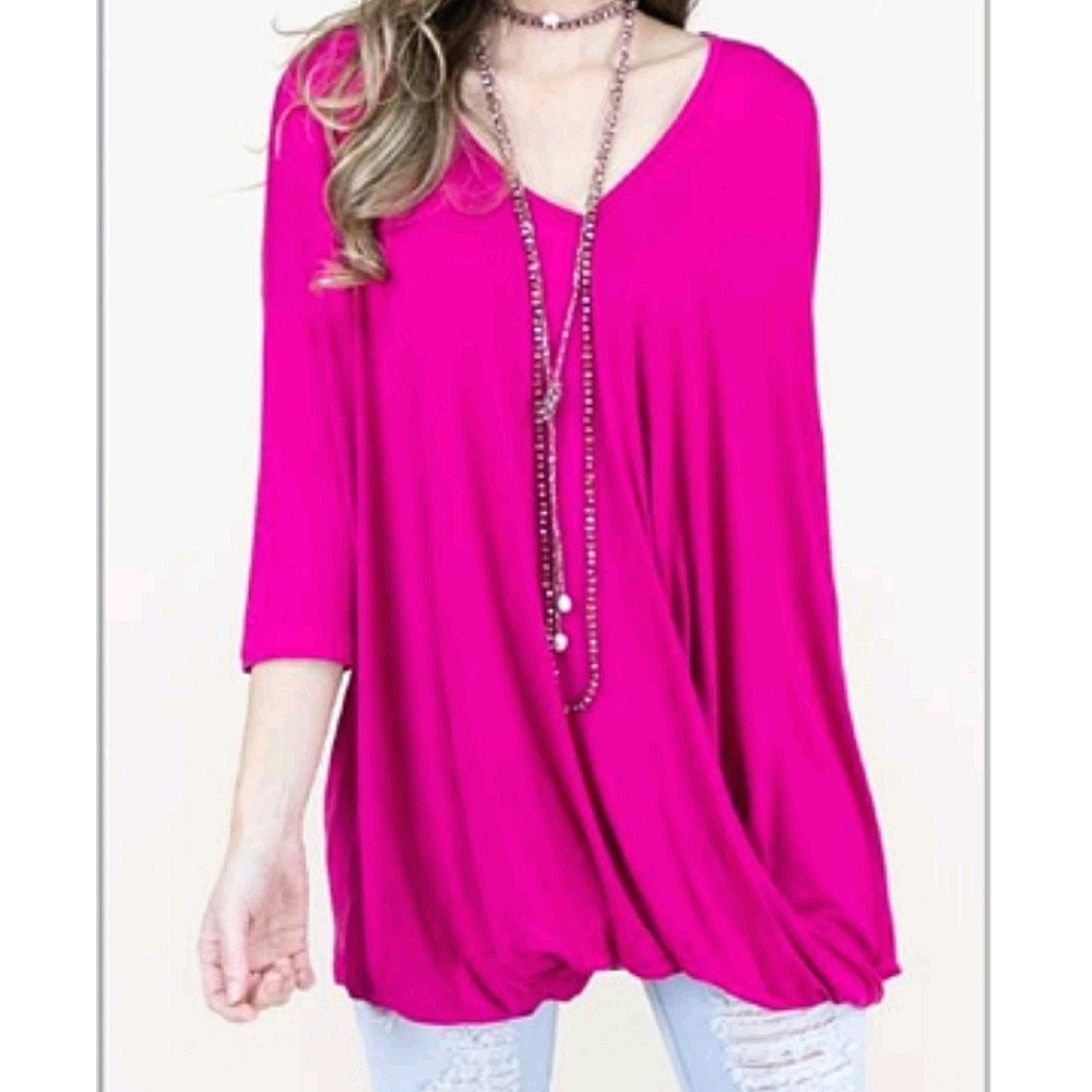 Draped up.. summer top. Wear with jeans etc